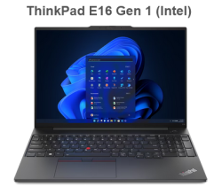 ORDINATEUR PORTABLE LENOVO ThinkPad E16 Gen 1 - 16'' WUXGA - i5-13500H - RAM 16Go - SSD M.2 512Go - WIFI6 - W11 PRO - Garantie 3 ans sur site 21JQS1DK00-CTO 